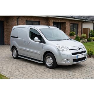 Pedane Laterali Tayga Grey (2 pz, Alluminio) Citroen Berlingo 2008-2018 foto 1