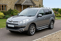 Citroen C-Crosser 2007-2013 Pedane Laterali Sunrise (2 pz, Alluminio) foto 1