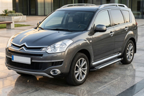 Citroen C-Crosser 2007-2013 Pedane Laterali Line (2 pz, Alluminio) foto 1
