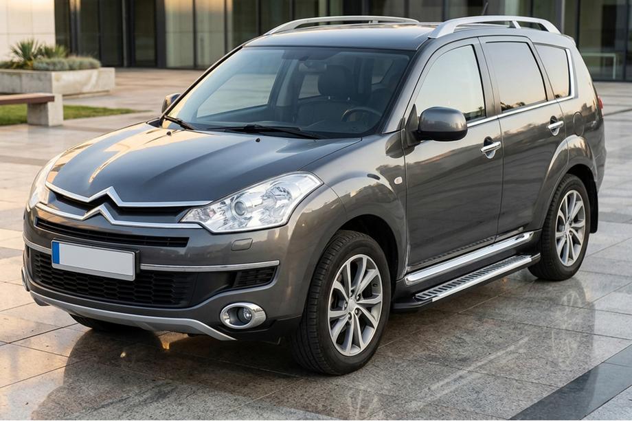 Citroen C-Crosser 2007-2013 Pedane Laterali Line (2 pz, Alluminio) Image