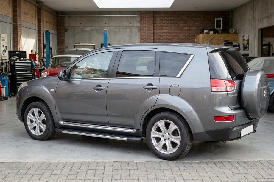 Citroen C-Crosser 2007-2013 Pedane Laterali Duru (2 pz, Alluminio) Image