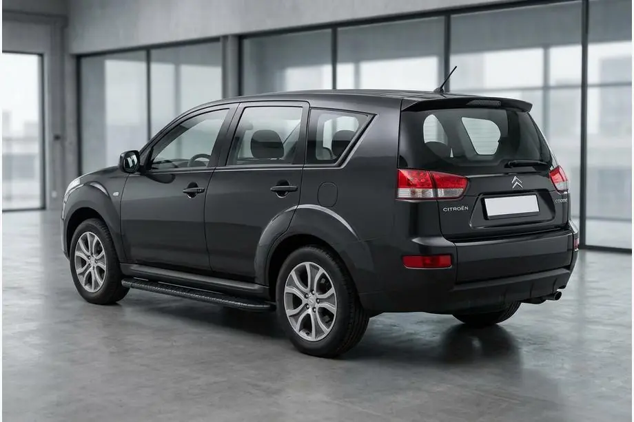 Citroen C-Crosser 2007-2013 Pedane Laterali Bosphorus Black (2 pz, Alluminio) Image