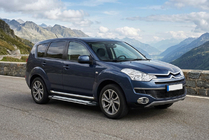 Citroen C-Crosser 2007-2013 Pedane Laterali Rainbow (2 pz, Alluminio) foto 1