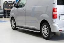 Citroen Jumpy 2007–2017 Pedane Laterali Maydos V1 (2 pz, Alluminio e Acciaio Inox) foto 1