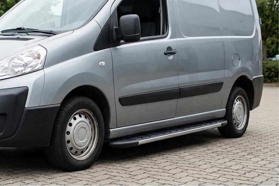 Citroen Jumpy 2007–2017 Pedane Laterali Duru (2 pz, Alluminio) Image