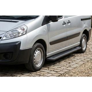 Pedane Laterali Allmond Black (2 pz, Alluminio) Peugeot Expert 2007-2016 foto 1