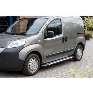 Pedane Laterali Line (2 pz, Alluminio) Citroen Nemo 2007-2017 foto 1
