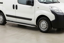 Citroen Nemo 2007-2017 Pedane Laterali Maydos V1 (2 pz, Alluminio e Acciaio Inox) foto 1