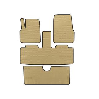Tappetini EVA (3 File, 7 Posti, Beige)