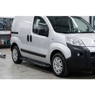 Pedane Laterali RedLine Black (2 pz, Alluminio) Citroen Nemo 2007-2017 foto 1