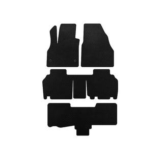 Tappetini EVA (3 File, 5 Porte/7 Posti, Nero) Renault Kangoo 2008–2020