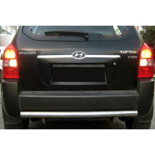 Barra Posteriore AK002 (Acciaio Inox) Hyundai Tucson JM 2004- foto 3