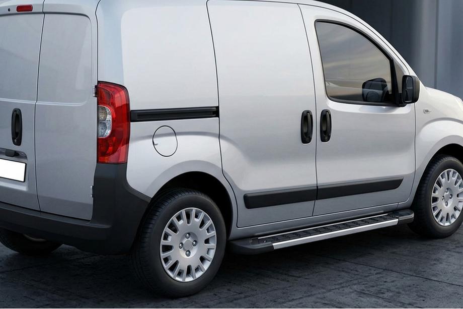 Peugeot Bipper 2008-2017 Pedane Laterali RedLine V1 (2 pz, Alluminio) Image