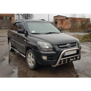 Parabullbar WT003 (Acciaio Inox) Kia Sportage 2004-2010 foto 3