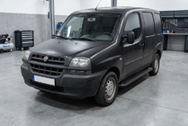 Fiat Doblo I 2001-2005 Pedane Laterali Allmond Black (2 pz, Alluminio) foto 1