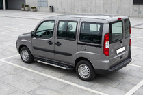 Fiat Doblo I 2005-2010 Pedane Laterali RedLine V1 (2 pz, Alluminio) foto 1