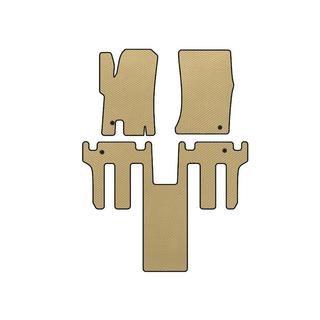 Tappetini EVA 2004-2008 (2 file, Beige) Ssang Yong Rodius