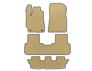 Toyota Highlander 2008-2013 Tappetini EVA (3 File, Beige) foto 1