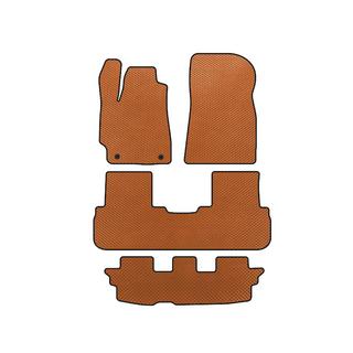 Tappetini EVA (3 File, Arancione)