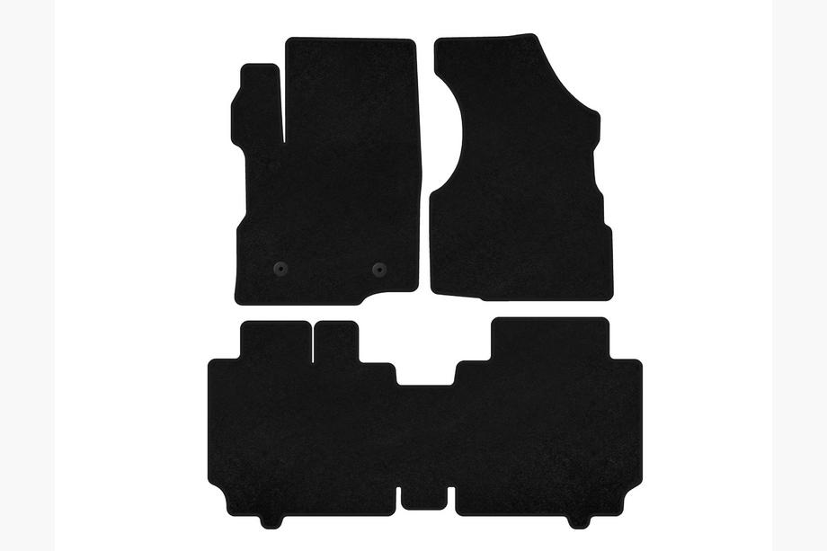 Chevrolet Equinox 2009-2016 Tappetini in tessuto Premium (2015-2017, Nero) Foto 1