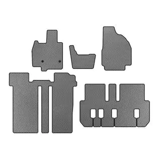 Tappetini EVA (3 File, 6 Posti, Grigio)