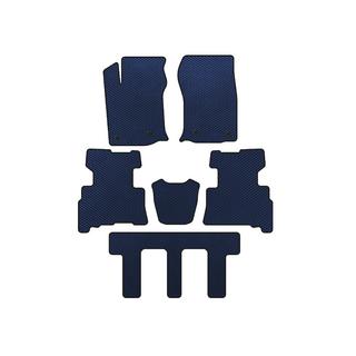 Tappetini EVA (3 File, 2014-2024, 7 Posti, Blu) Toyota 4Runner 2009-2024