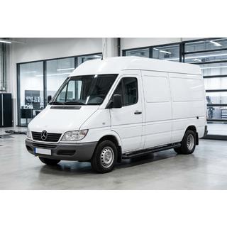 Pedane Laterali Allmond Black (2 pz, Alluminio) Mercedes Sprinter W901/902/903/904/905 1995–2006 foto 1