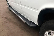 Mercedes Sprinter W901/902/903/904/905 1995–2006 Pedane Laterali RedLine V1 (2 pz, Alluminio) foto 1