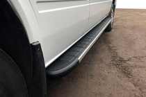 Mercedes Sprinter W901/902/903/904/905 1995–2006 Pedane Laterali Duru (2 pz, Alluminio) foto 1