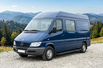 Mercedes Sprinter W901/902/903/904/905 1995–2006 Pedane Laterali Bosphorus Black (2 pz, Alluminio) foto 1