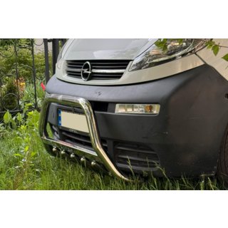 Parabullbar WT003-4 (Acciaio Inox) Opel Vivaro 2001–2015 foto 4