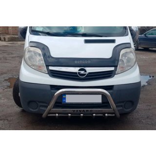 Parabullbar WT003-4 (Acciaio Inox) Opel Vivaro 2001–2015 foto 2