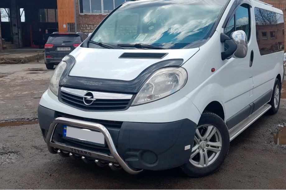 Opel Vivaro 2001–2015 Parabullbar WT003-4 (Acciaio Inox) Senza Scritta Foto 8