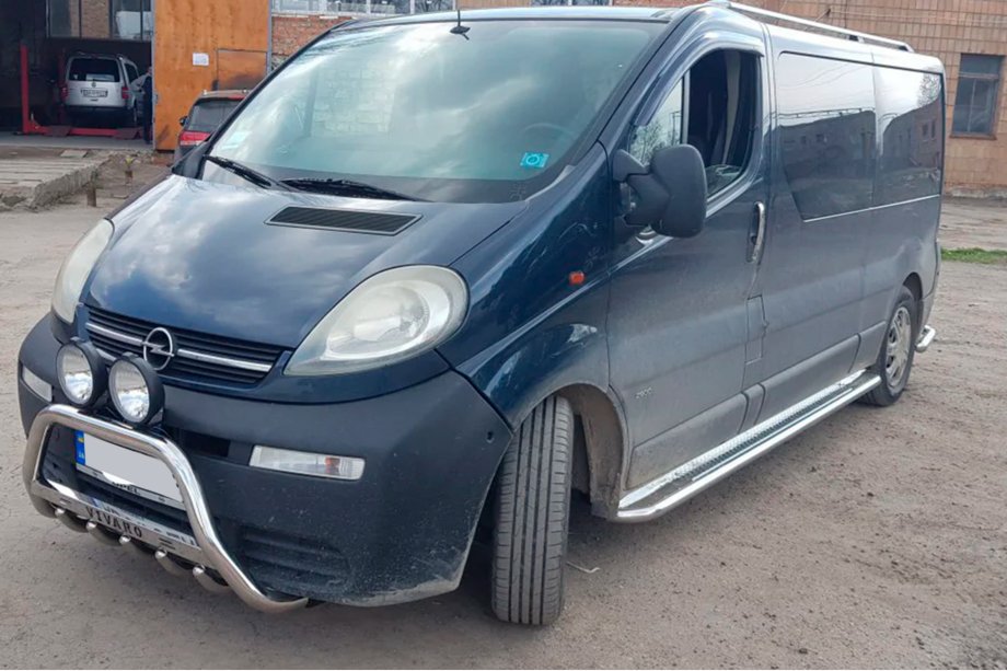 Opel Vivaro 2001–2015 Parabullbar WT003-4 (Acciaio Inox) Senza Scritta Foto 10