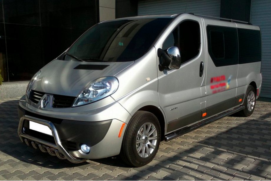 Opel Vivaro 2001–2015 Parabullbar WT003-4 (Acciaio Inox) Senza Scritta Foto 11