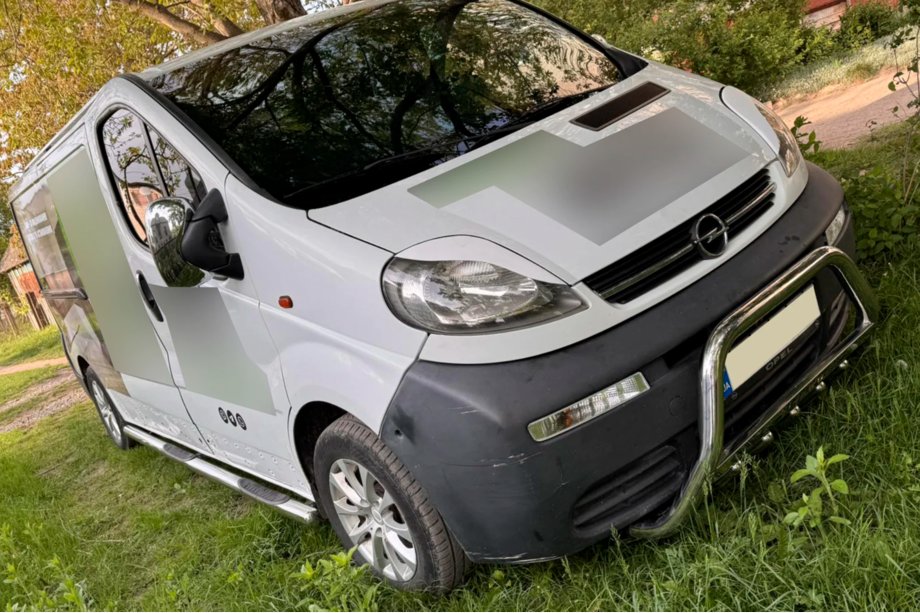 Opel Vivaro 2001–2015 Parabullbar WT003-4 (Acciaio Inox) Senza Scritta Foto 5
