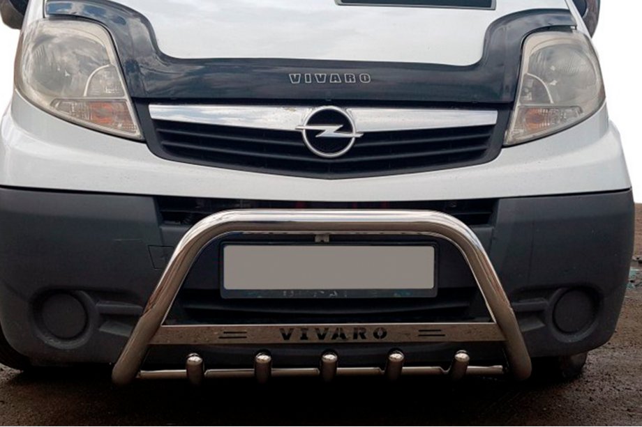 Opel Vivaro 2001–2015 Parabullbar WT003-4 (Acciaio Inox) Senza Scritta Foto 7