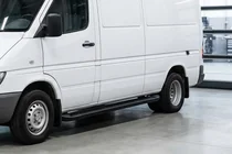 Volkswagen LT 1995-2006 Pedane Laterali Allmond Black (2 pz, Alluminio) foto 1