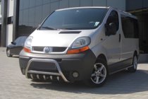 Renault Trafic 2001–2015 Parabullbar WT003-4 (Acciaio Inox) Con scritta Renault foto 2