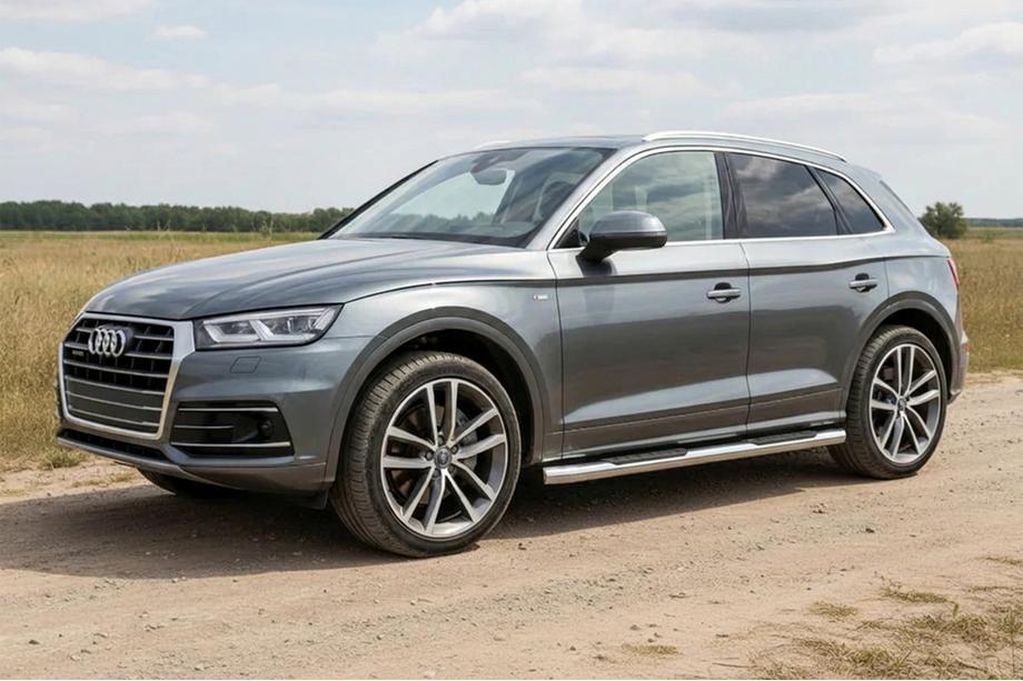 Audi Q5 2017-2025 Barre Laterali (2 pz, Acciaio Inox) Image