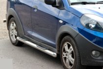 Chery Beat 2009-2015 Tubi Laterali (2 pz, Acciaio Inox) foto 1
