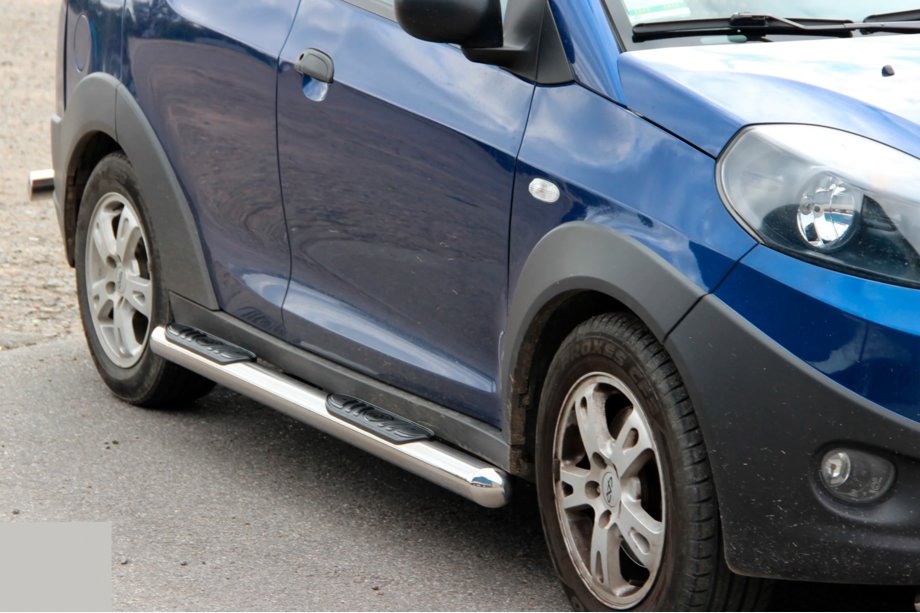 Chery Beat 2009-2015 Tubi Laterali (2 pz, Acciaio Inox) Image