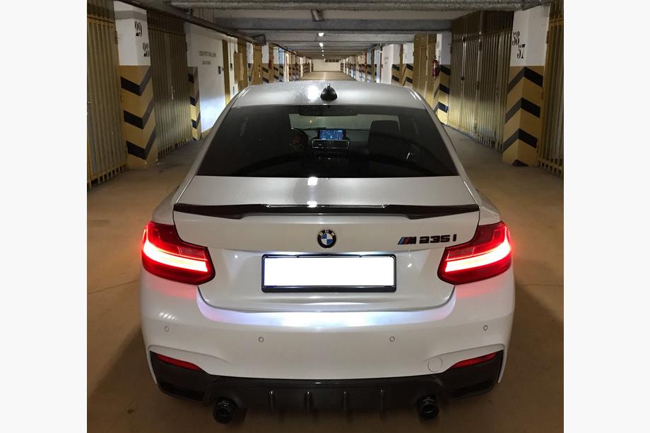 BMW 2 Series F22/F23 2014-2021 Spoiler stile M4 (per F22, primerizzato per verniciatura) Image