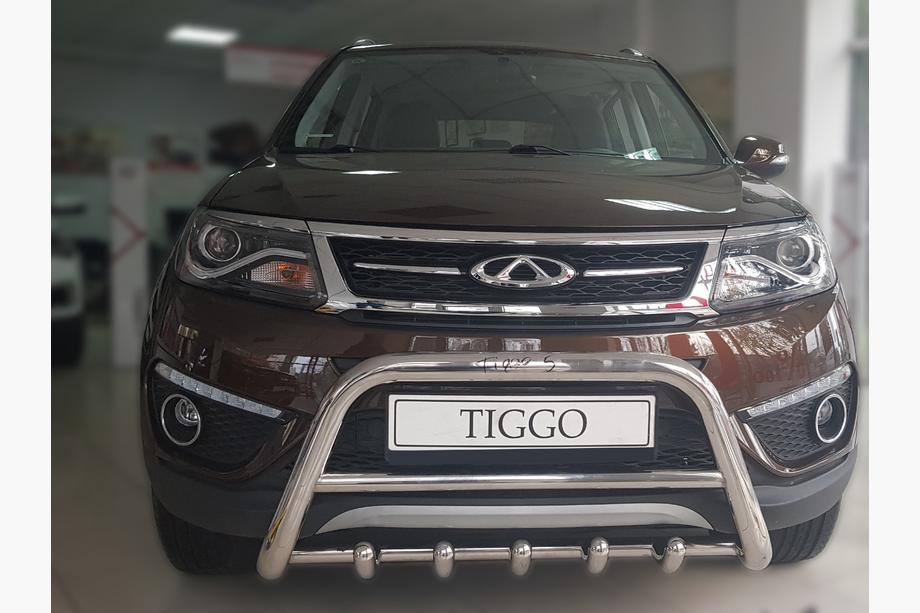 Chery Tiggo 5 2013- Paraurti Anteriore WT003 (Acciaio Inox) Foto 1