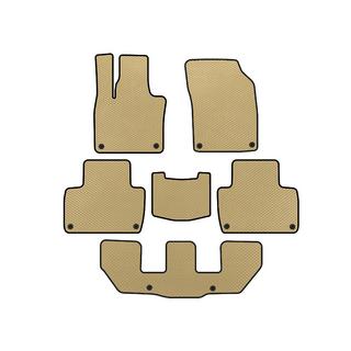 Tappetini EVA (3 File, Beige) Volvo XC90 2015-