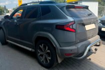 Dacia Duster 2024- Protezione Posteriore AK007 (Acciaio Inox) foto 2
