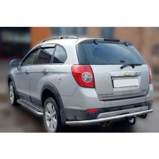 Protezione Posteriore AK005 (Acciaio Inox) Chevrolet Captiva 2006-2019 foto 3