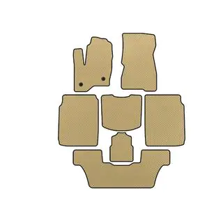 Tappetini EVA (3 File, 2013-2019, Beige)