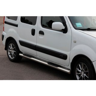 Tubi Laterali (2 pz, Acciaio Inox) Renault Kangoo 1998-2008 foto 1
