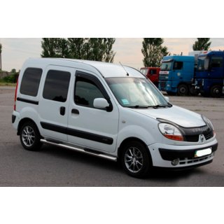 Tubi Laterali (2 pz, Acciaio Inox) Renault Kangoo 1998-2008 foto 3